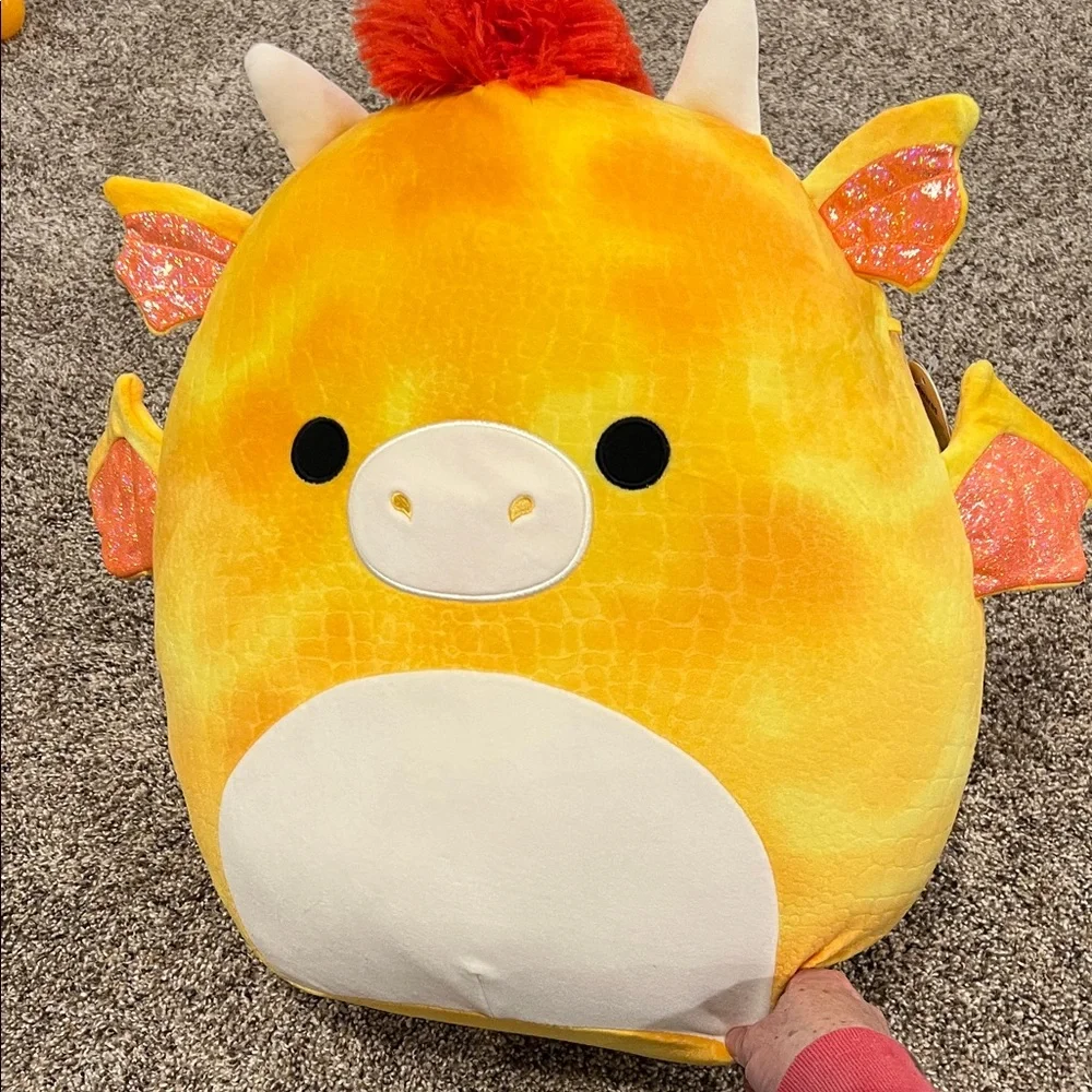 Orange Dragon Squishmellow - Picture 1 of 9